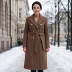 Women’s Winter Wool Belted Coat
