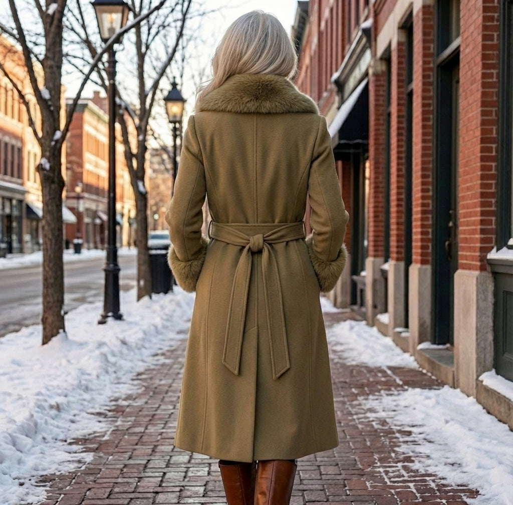 Cardigan Trench Coat