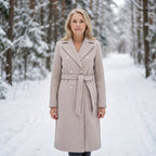 Women’s Winter Wool Belted Coat