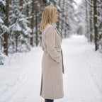 Women’s Winter Wool Belted Coat