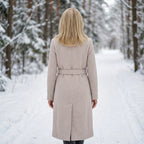 Women’s Winter Wool Belted Coat