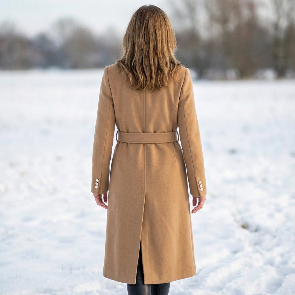 Women’s Winter Wool Belted Coat